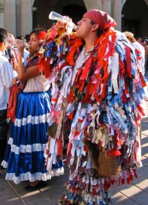 Couple drinking water