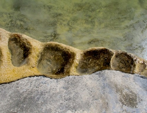 Water and stone pockets
