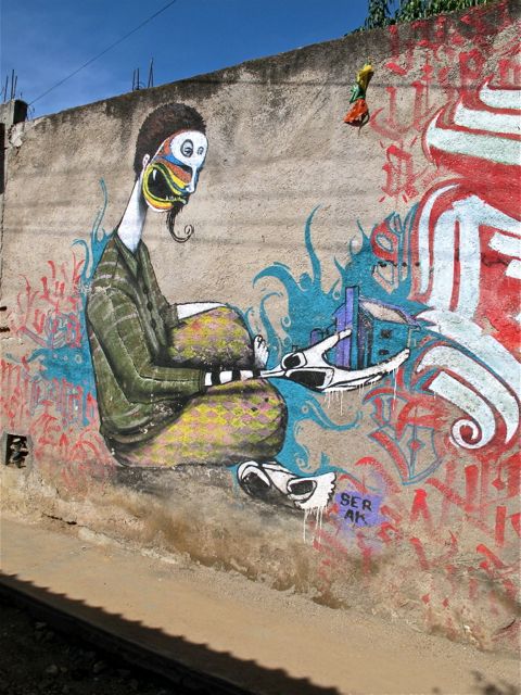 IMG_2215 colorful mural on wall