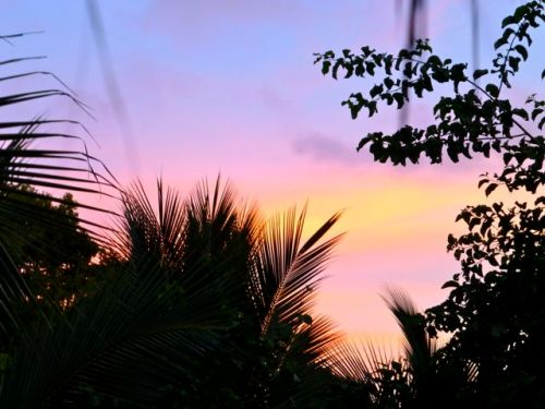 Sunset in Mazunte, Oaxaca