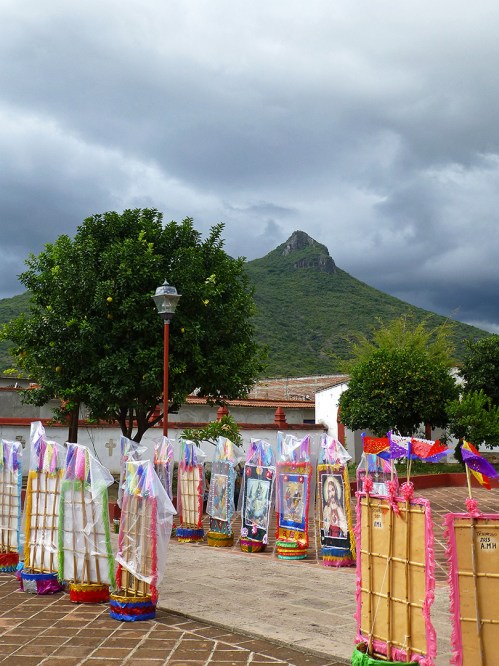 Plastic covered canastas