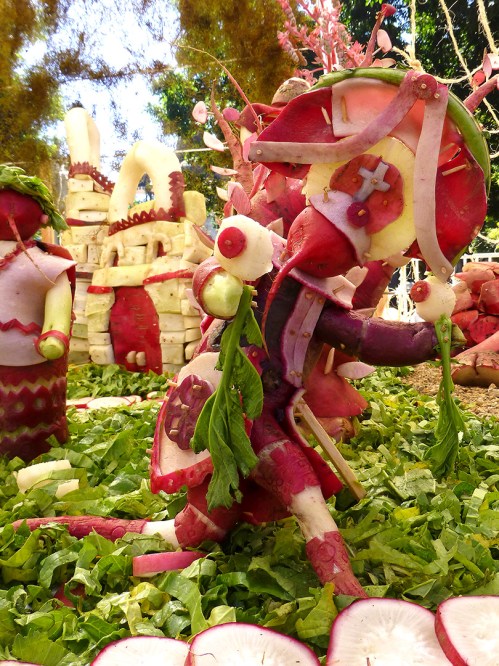 Danza de la Pluma dancer in Rábanos Tradicional category 2012